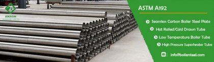 ASTM a192 seamless steel tube specification and manufacture