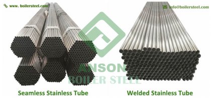 Stainless welded tube used for heat exchanger